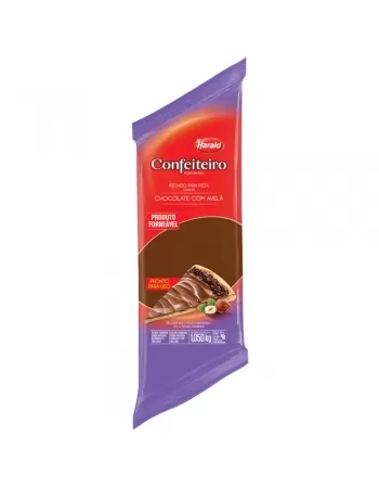 RECHEIO CHOCOLATE COM AVELÃ BISN HARALD CX8X1,01KG