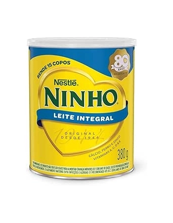 LEITE EM PO INTEGRAL LATA NINHO CX24X 380GR