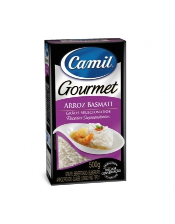 ARROZ BASMATI CAMIL GOURMET CX12X500GR