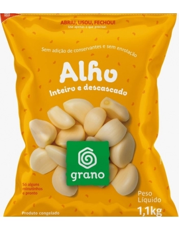 ALHO INTEIRO CONGELADO GRANO CX10XPCT1,1KG