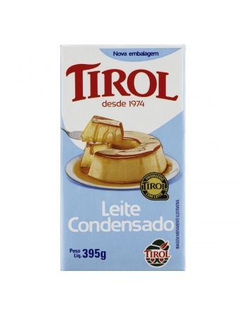 LEITE CONDENSADO [SEMI DESN] TIROL CX27X395GR