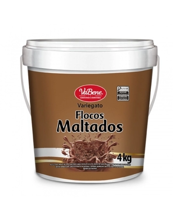 CHOCOLATE VARIEGATO FLOCOS MALTADOS VABENE BD4KG