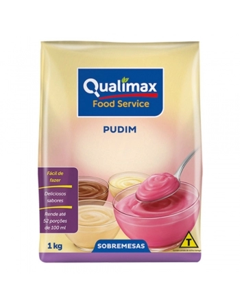 PUDIM DE BAUNILHA PCT QUALIMAX CX10X1KG