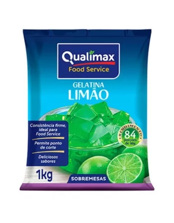 GELATINA DE LIMAO QUALIMAX CX10X1KG