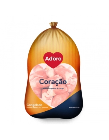 CORAÇAO DE FRANGO ADORO CX20KG