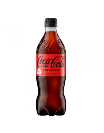 REFRIGERANTE COCA COLA SEM ACUCAR FD12X600ML