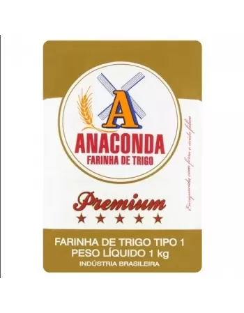 FARINHA DE TRIGO PREMIUM ANACONDA FD10X1KG