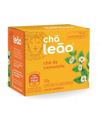 CHA CAMOMILA LEAO SACHE CX30X10GR